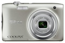 Nikon - Coolpix A100 20MP 5x - Zoom - Compact Camera - Silver